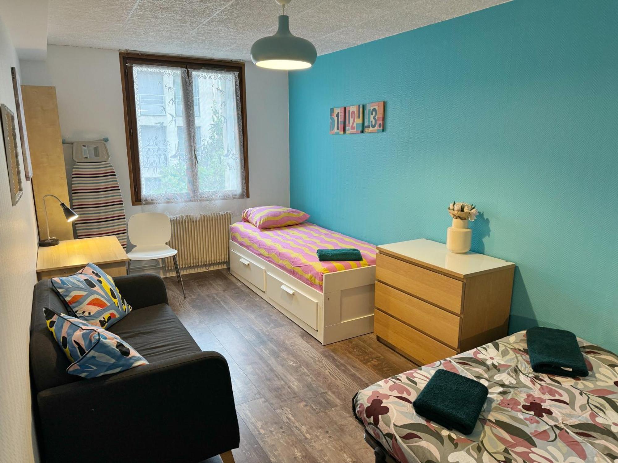 CHIC&COSY GRAND APPART BUSINESS Centre NETFLIX Saint-Etienne  Extérieur photo