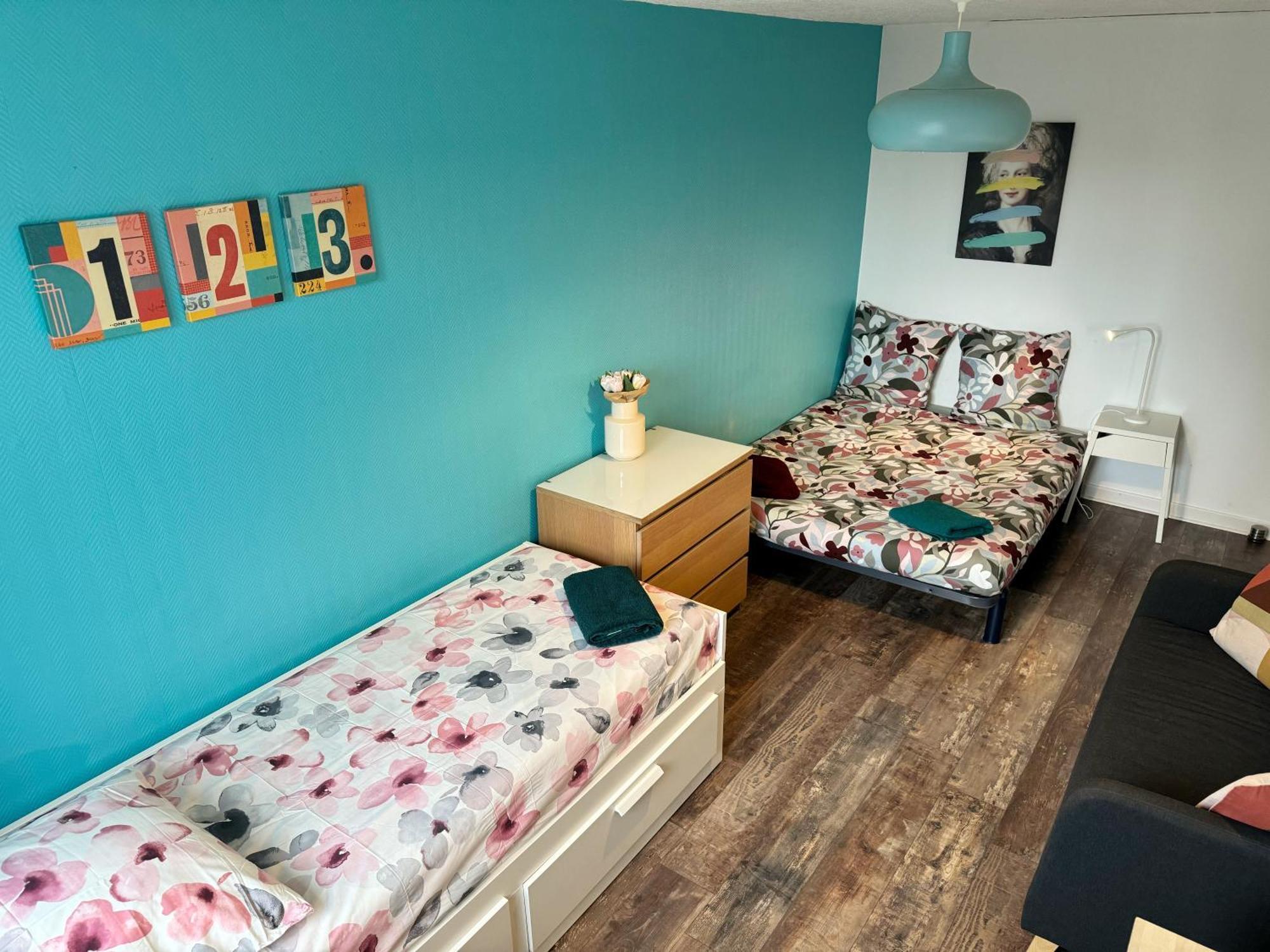 CHIC&COSY GRAND APPART BUSINESS Centre NETFLIX Saint-Etienne  Extérieur photo