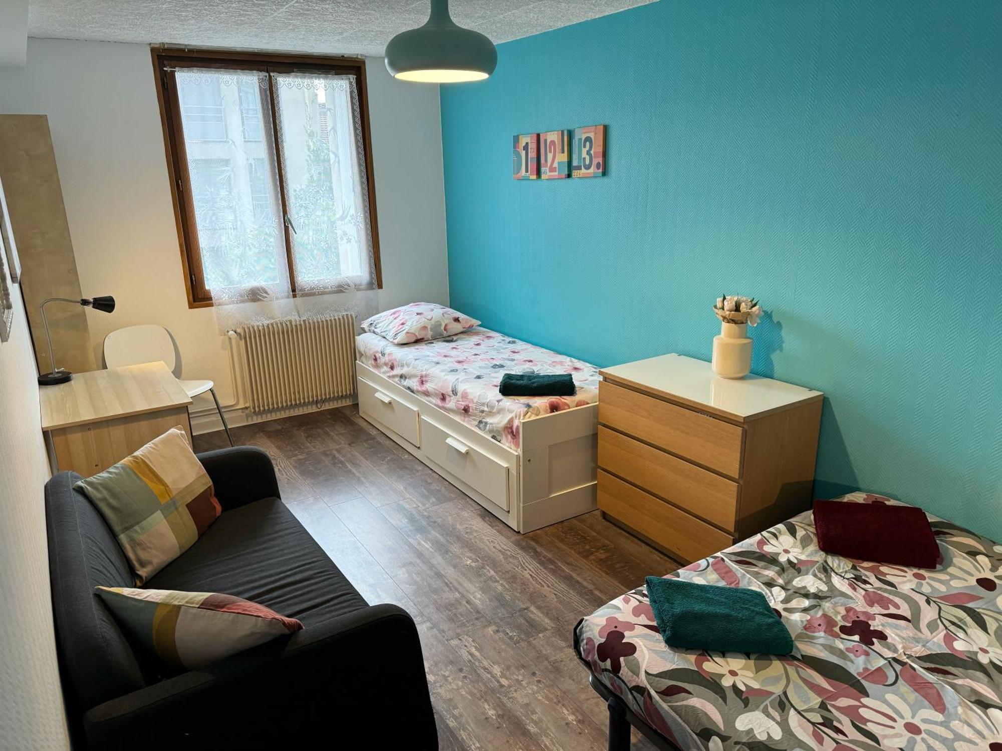 CHIC&COSY GRAND APPART BUSINESS Centre NETFLIX Saint-Etienne  Extérieur photo