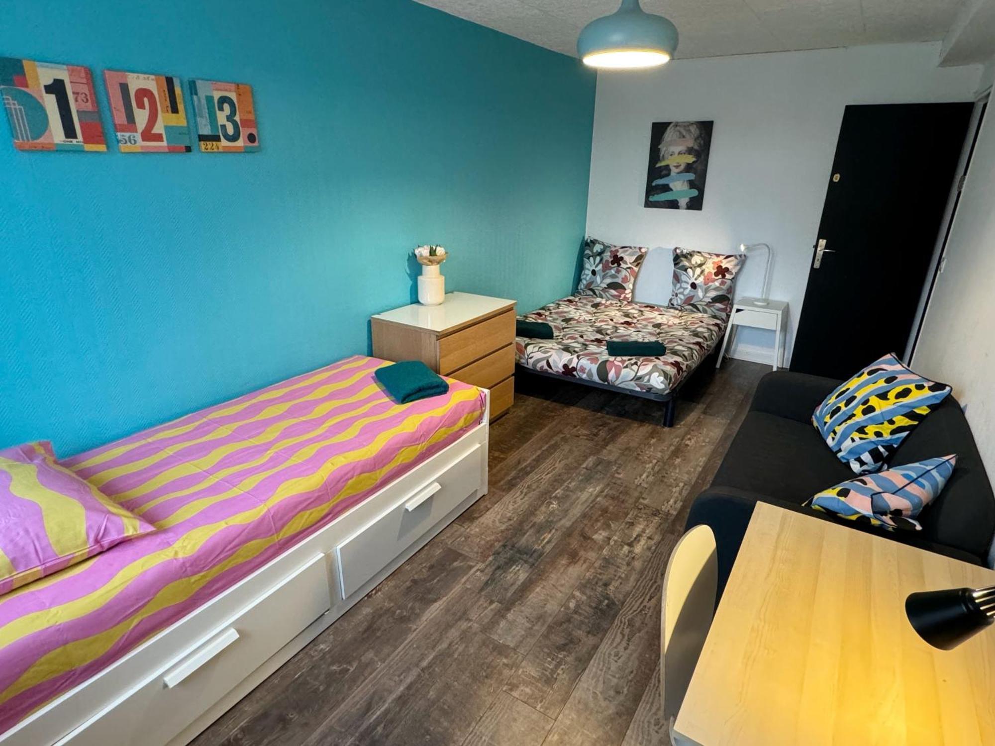 CHIC&COSY GRAND APPART BUSINESS Centre NETFLIX Saint-Etienne  Extérieur photo